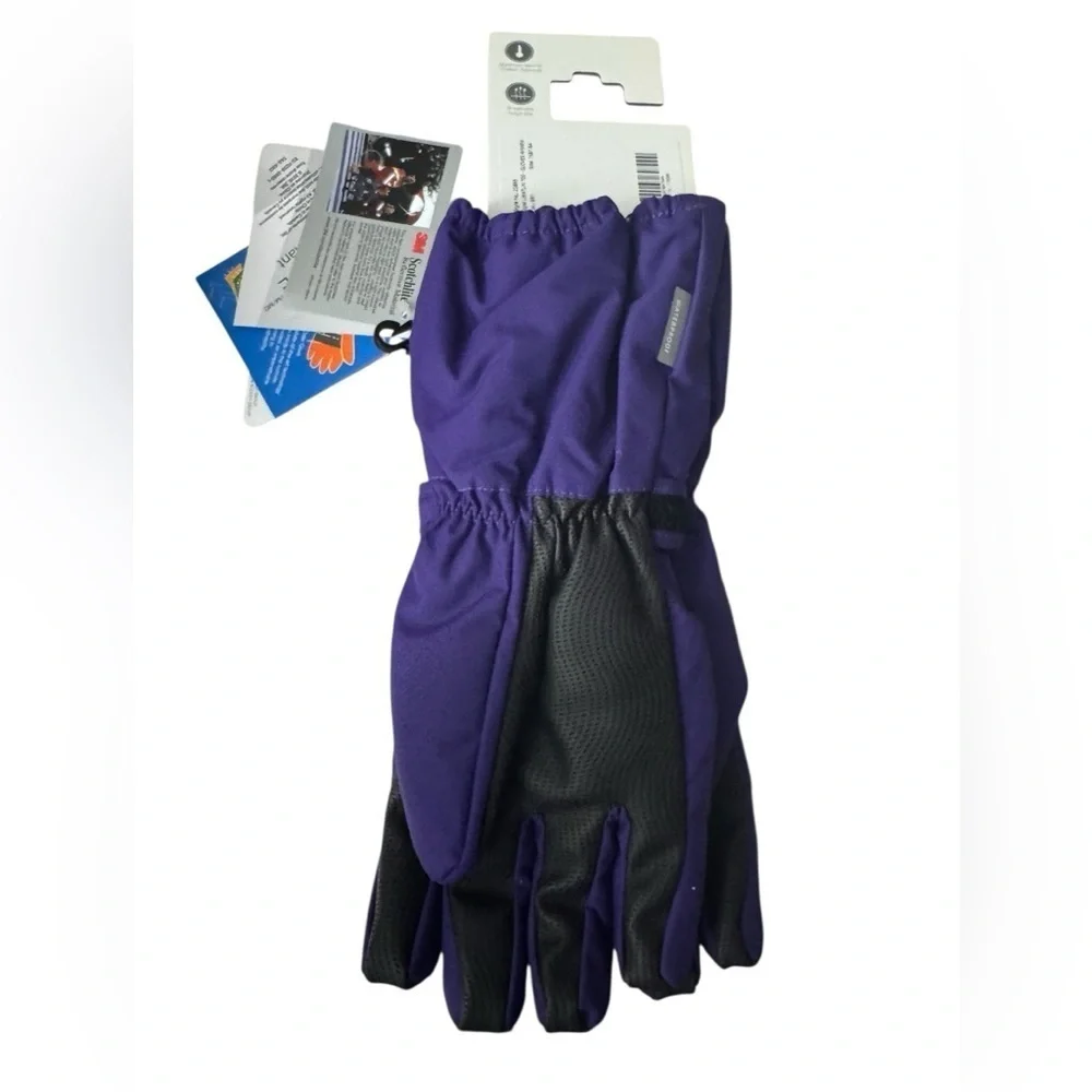 LEGO Wear Purple Waterproof Gloves Size 13/14